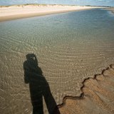 Self-potrait, long shadow