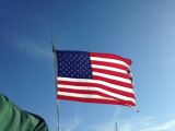 The ensign aboard the Skipjack Wilma Lee