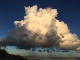 The clouds were amazing Monday evening. 