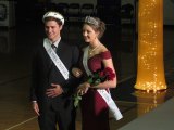 Homecoming 2016 King Carson O'Neal and Queen Sydney Austin