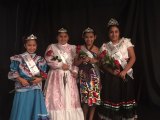 Las Princessas Jami, Ammy, Melanie, and La Reina Eliana