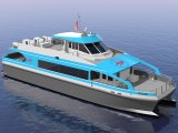 Artist rendering of NCDOT's passenger ferry