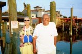Irene and Leroy O'Neal on an Ocracoke vacation.