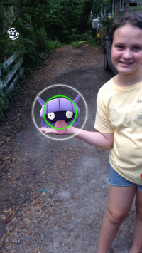 Mariah caught one right in our driveway!