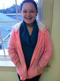 5th grader Katie Kinnion was accidentally left off the All A's list at the assembly, and did not get in the photo. 