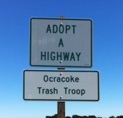 Ocracoke Litter Sweep