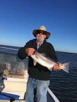 Even Capt. Rob caught a Red Drum! 