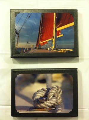 "Close Reach" and "Knot All Who Wander Are Lost" photos by Emmet Temple