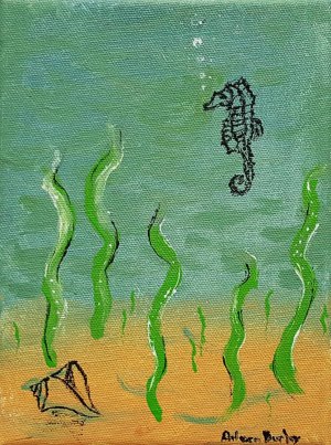 Seahorse by Arleen Burley