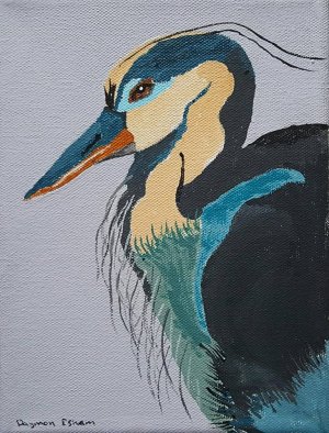 Heron by Daymon Esham (Ocracoke, age 10)