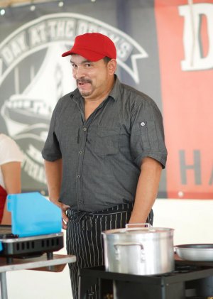 Eduardo Chavez, of Eduardo's Taco Stand in Ocracoke, is one of five celebrity chefs judging this year's Seafood Throwdown competition 16. Eduardo won the event in 2015 with a mystery fish to prepare - dogfish.