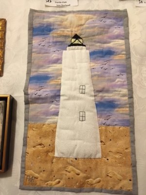Quilted Lighthouse by Ann Borland