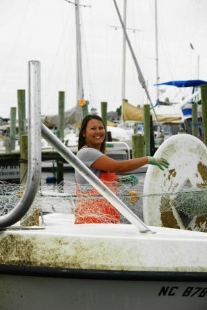 Ocracoke's Fisherwoman