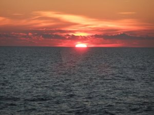 Sunset over Pamlico Sound – priceless!