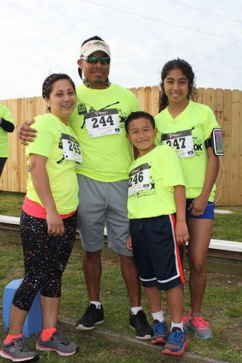 Flor, Antonio, Ronald, and Ingrid