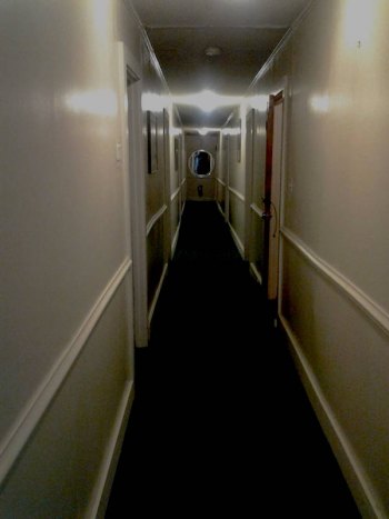 Infamous Haunted Hallway at Island Inn