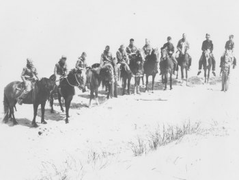 Troop 290 Mounted Boy Scouts. Candy's dad, James Barrie Gaskill, was one of the mounted Boy Scouts.