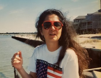 Paulette c. 1993 on Ocracoke