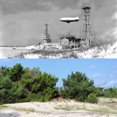 Loopshack Hill, then and now
