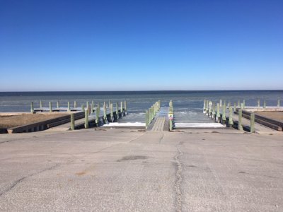 NPS boat ramps (with a little bit of snow)