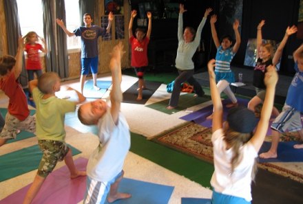 Third Graders Find Flow with Yoga