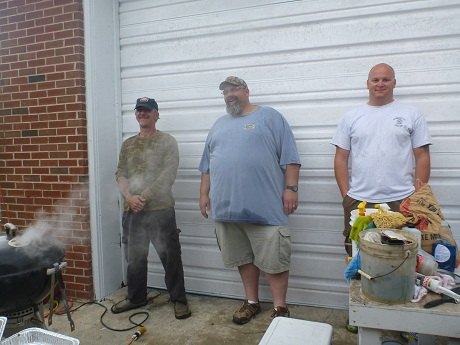 Cookout and Cleaning at Ocracoke VFD
