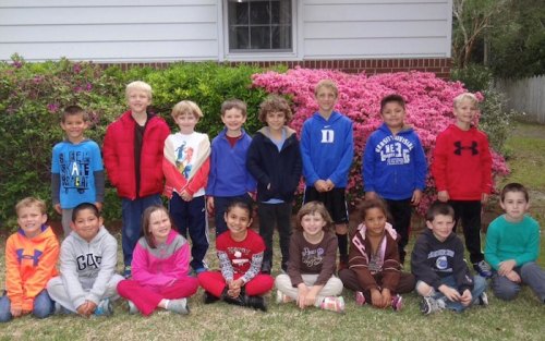 Ocracoke's First Graders