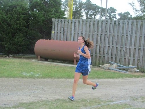 Abby also runs very fast!