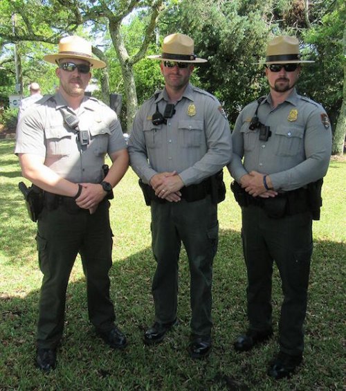 Ocracoke's NPS Law Enforcement Rangers