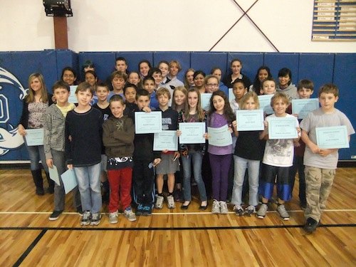 These students earned all A's or B's for this grading period.
