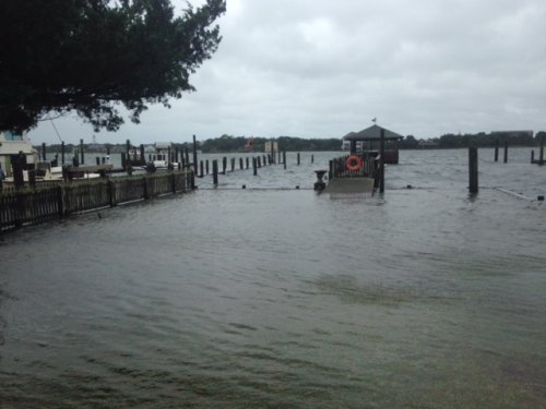 The back of the Anchorage Marina and the gazebo across from the Wahab house at 9am. Photo by Rob Temple, who let me sleep in. 